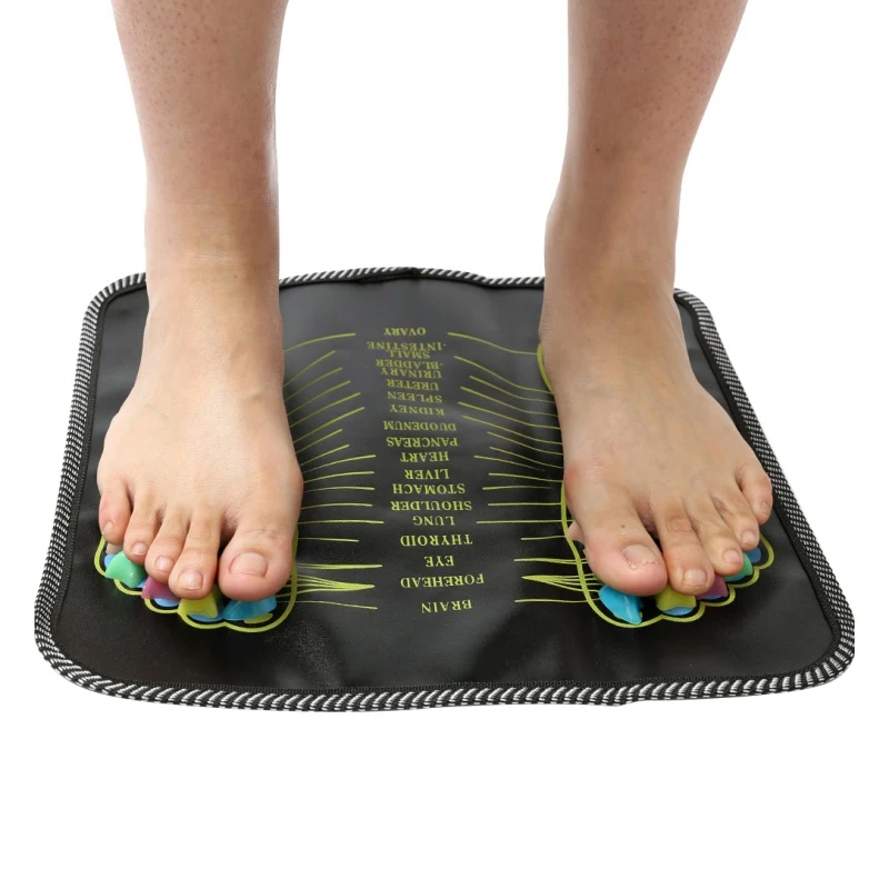 Инструмент для ухода за ногами Reflexology Stone для снятия боли в ногах, облегчения ходьбы, мат для массажа и акупрессуры.
