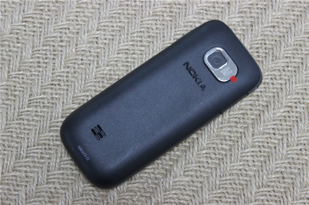 C2-01 разблокированный Nokia C2-01 1020mAh 3.15MP 3g Поддержка русской клавиатуры и аракбической клавиатуры и иврит клавиатуры мобильного телефона