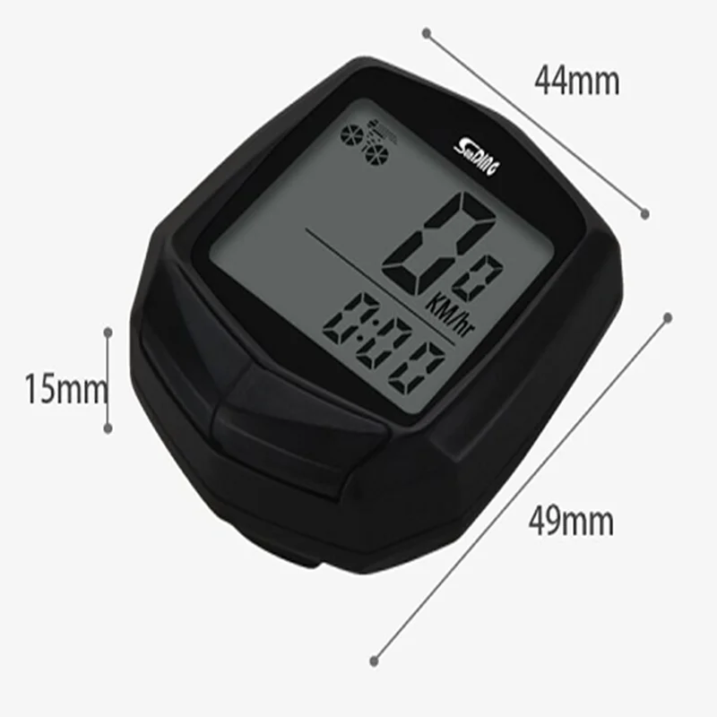 Велосипедный компьютер маленького размера с цифровым дисплеем|Велокомпьютеры| |