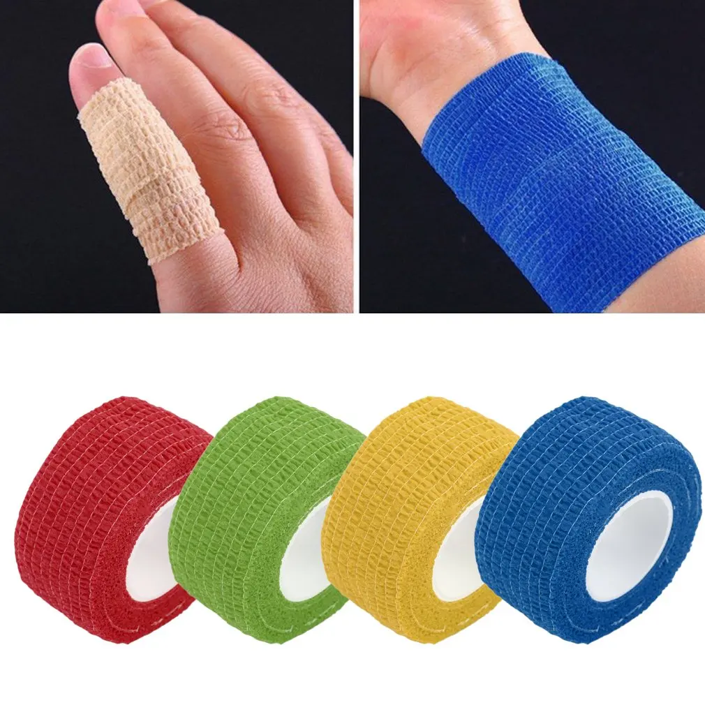 Self-Adhering Bandage Wraps Elastic Adhesive First Aid Tape Stretch New Arrival 2.5cm*4.5m | Безопасность и защита