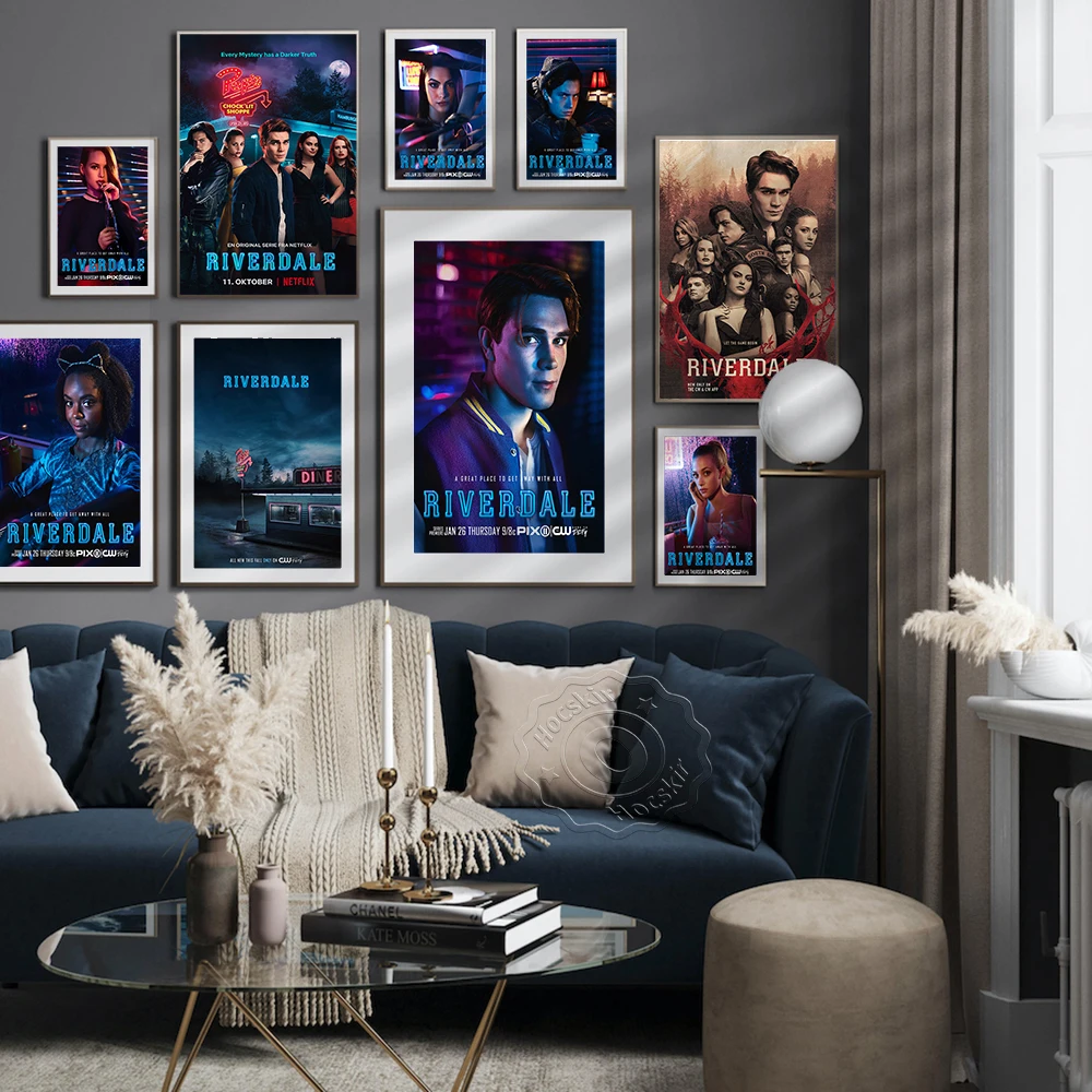 

Riverdale Poster TV Play Series Wall Stickers Canvas Painting Wall Art Decor Movie Poster Prints Wall Picture Home Decor Mural