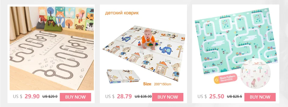 XPE детский игровой коврик игрушки для детей детский коврик игровой Коврик развивающий коврик Детская комната ползающий коврик складной коврик Детский ковер