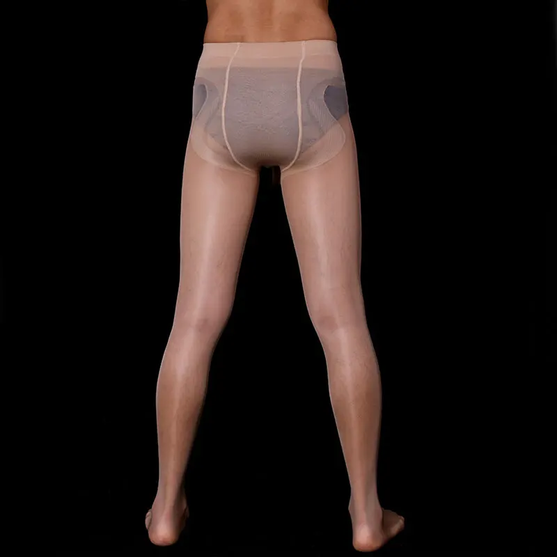 Колготки мужские в наборе (3 шт.) JJ размера плюс нейлон + спандекс цвет