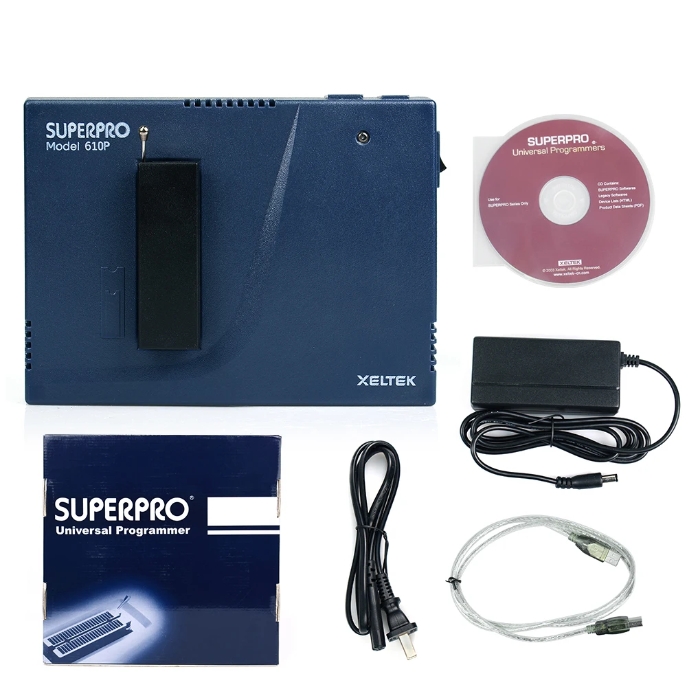 Универсальный программатор XELTEK SuperPro 610P с 48 универсальными контактными
