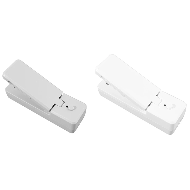 

Mini Portable Household Bag Sealer Rechargeable Magnetic Sealing Machine Hand Pressure Type Electric Heat Sealer