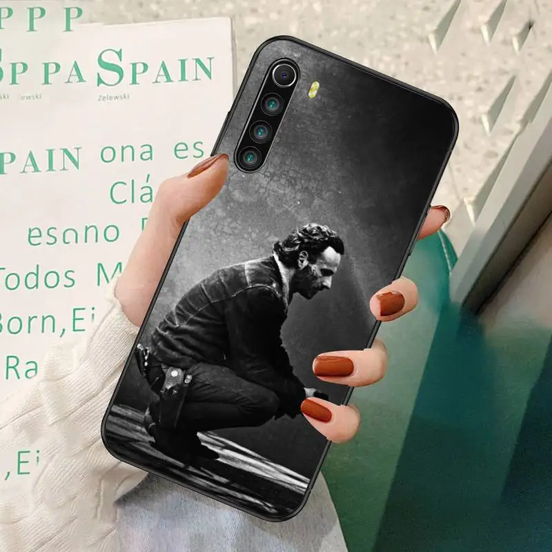 

Black Soft TPU Walking Dead Hero For Phone Case For Redmi 7 8 9 A K20 30 Pro Note 8 9 Pro 9s