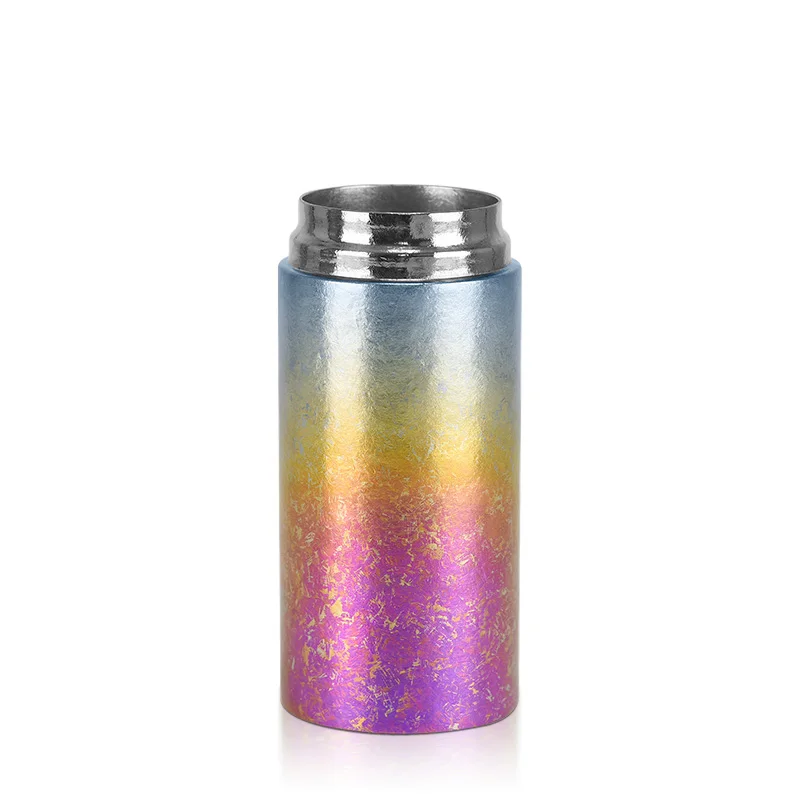 200ML Mini Thermos Coffee Vacuum Flask Pure titanium Drink Water Bottle Termos Thermo Cup And Mug Garrafa Termica Non-stainless | Дом и сад