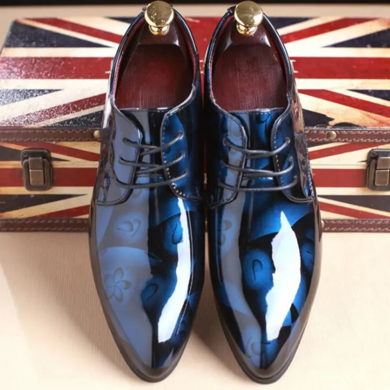 CPI/Новые модные модельные туфли-броги Кожаные туфли на шнурках Повседневные с