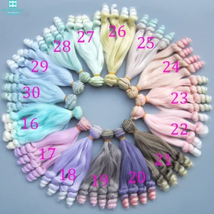 Новый стиль 1 шт 15 см * 100 см кудри куклы парики для 13 14 BJD куклы волос