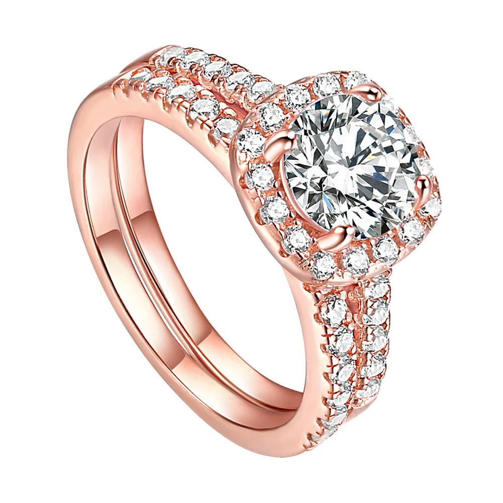 

YKD44 925 Sterling Silver Ring women's imitation ring zircon women's ring