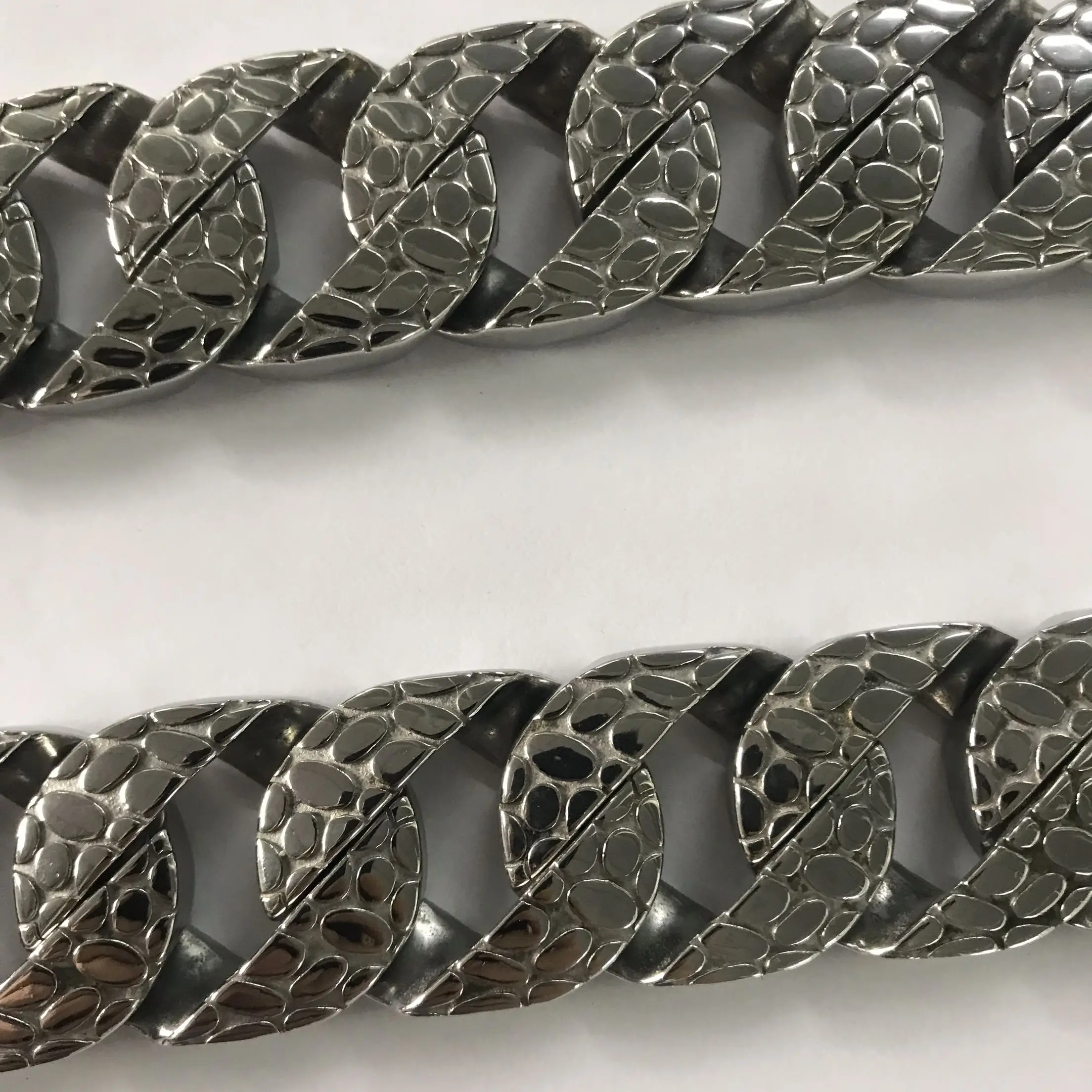 Ошейник для собак PMGPET из нержавеющей стали цепь крупных металлический