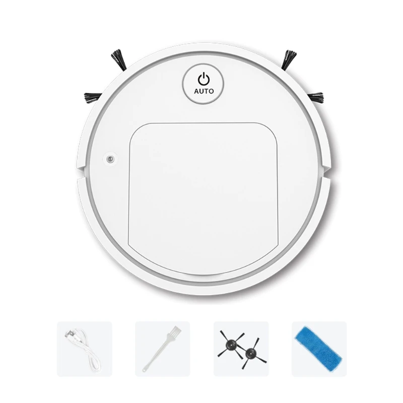 

1500mAh Sweeping Robot Automatic Sweeping Robot Automatic Recognize Obstacle Ultra-quiet Hair and Dust Cleaning Robot