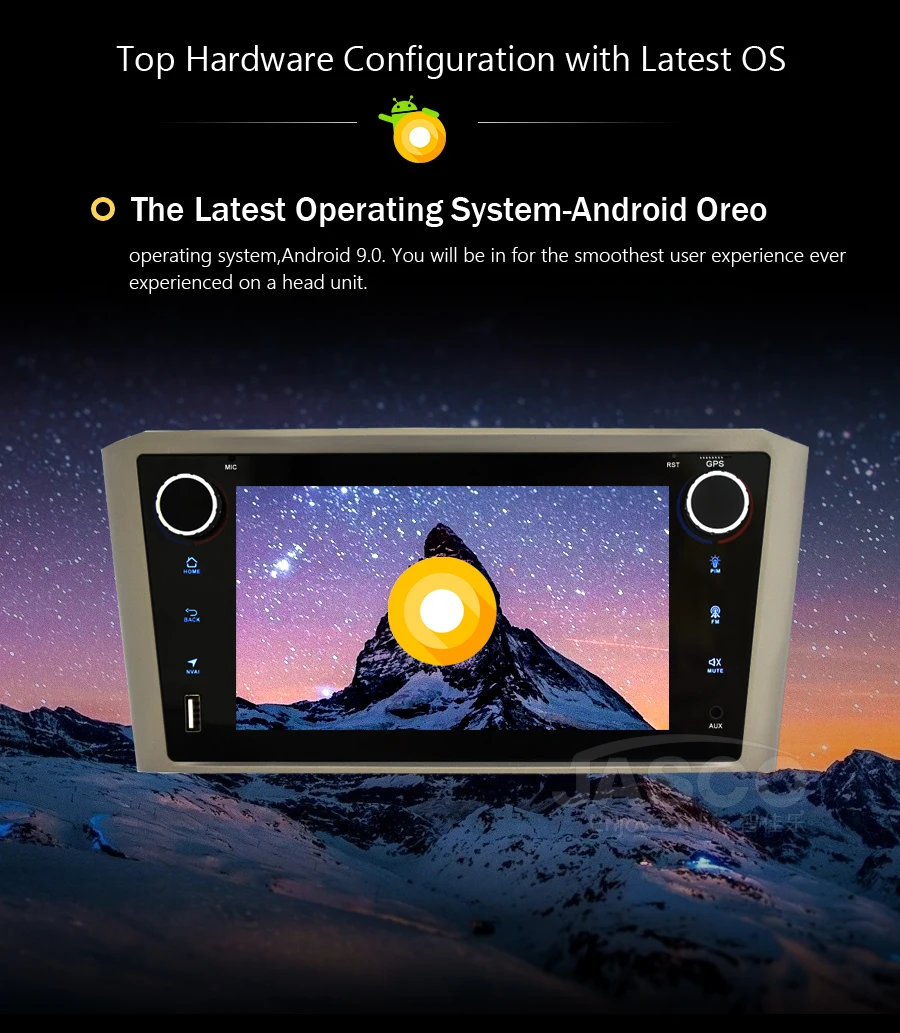Новейший 2G ram Android 9,0 автомобильный DVD стерео Мультимедийный головное устройство для Toyota Avensis/T25 2003-2008 Авто радио gps навигация