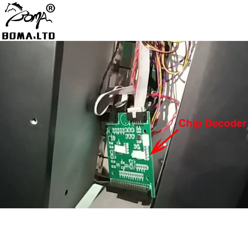 BOMA.LTD Перманентный чип для HP 91 декодер принтеров design jet Z6100 плоттер C9464A