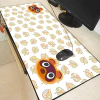 cute animal crossing large mouse pad locking computer desk mat rubber non slip office desk mat carpet xxl csgo dota mouse pad