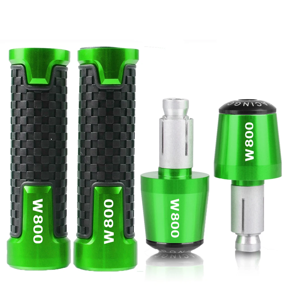 

For KAWASAKI W800 SE 2012 2013 2014 2015 2016 W800 Hand Bar Ends Motorcycle CNC Aluminum Accessories Handlebar Handle Grips Ends