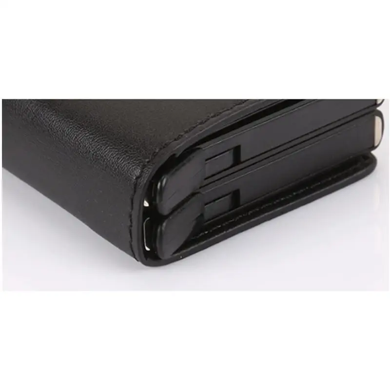 

Bycobecy 2021 Card Wallet Case ID Metal Credit Card Holders With RFID Vintage Business 2 Aluminum Wallet for Credit Card