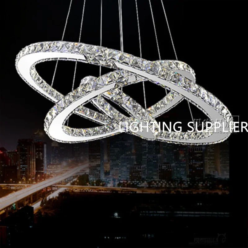 Современная люстра горячая Распродажа кольцо с бриллиантом светодиодный K9