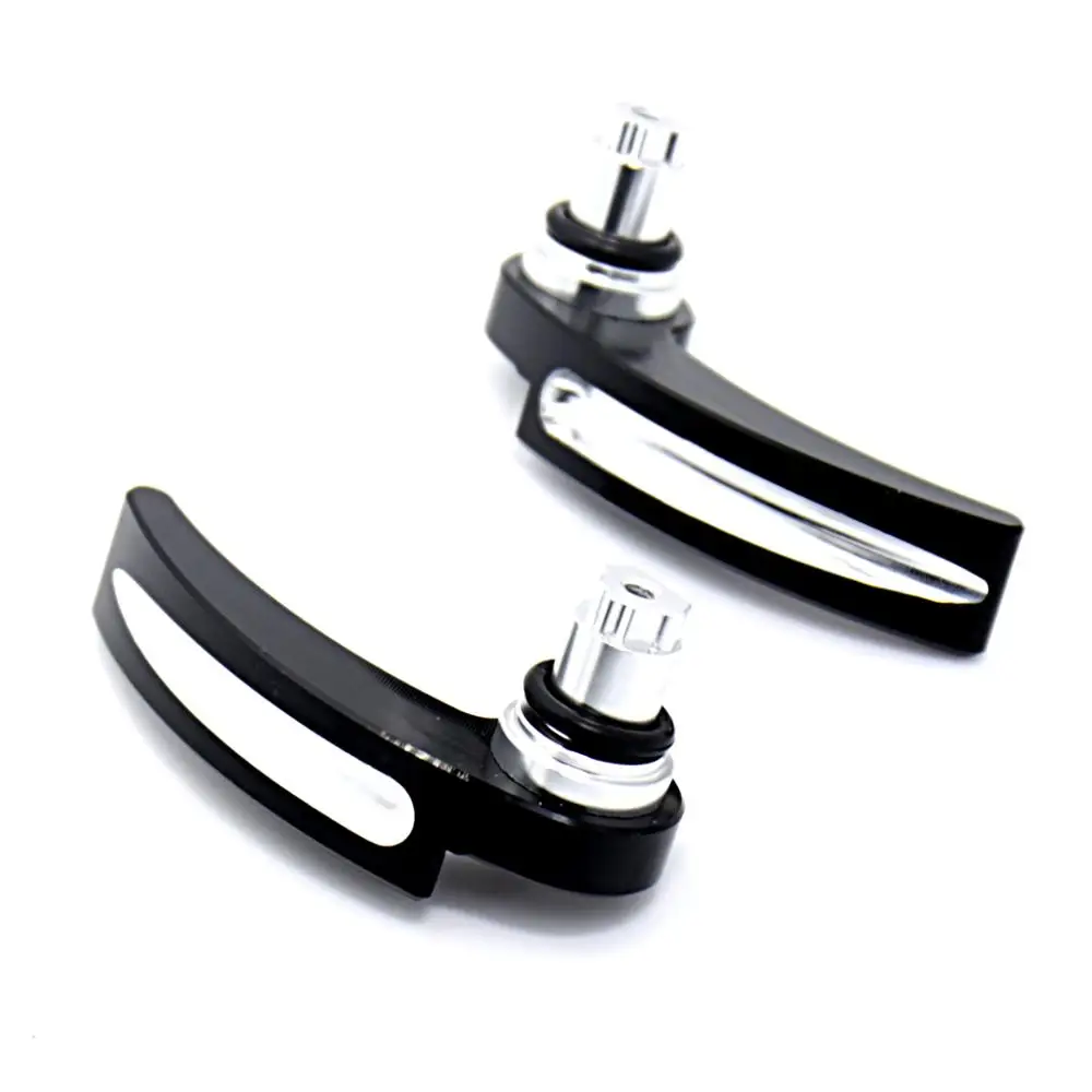 Harley Touring Street Glide FLHX FLHR FLH/T 2014-2017 Black Saddlebag Latch Cover and Shifter Bar image 6