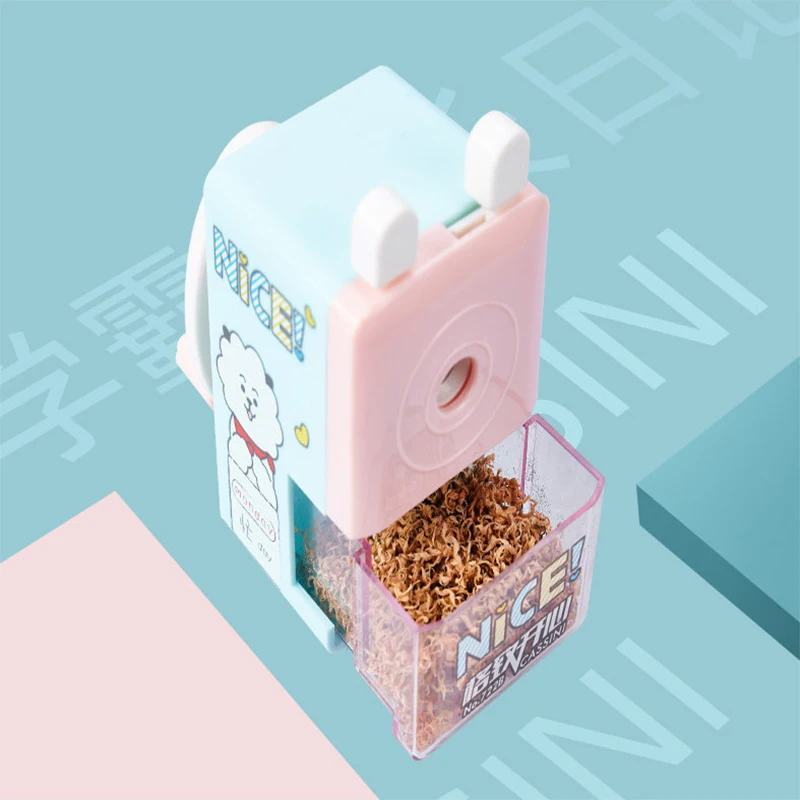 

Cartoon creative pencil sharpener alloy steel knife core pencil sharpener learning office supplies