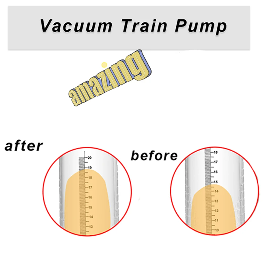 Насос для увеличения пениса HWOK вакуумные игрушечные насосы мужчин инструменты
