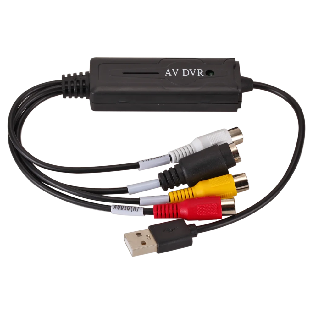 USB 2 0 Карта видеозахвата цифровой AV RCA преобразователь портативный адаптер видео