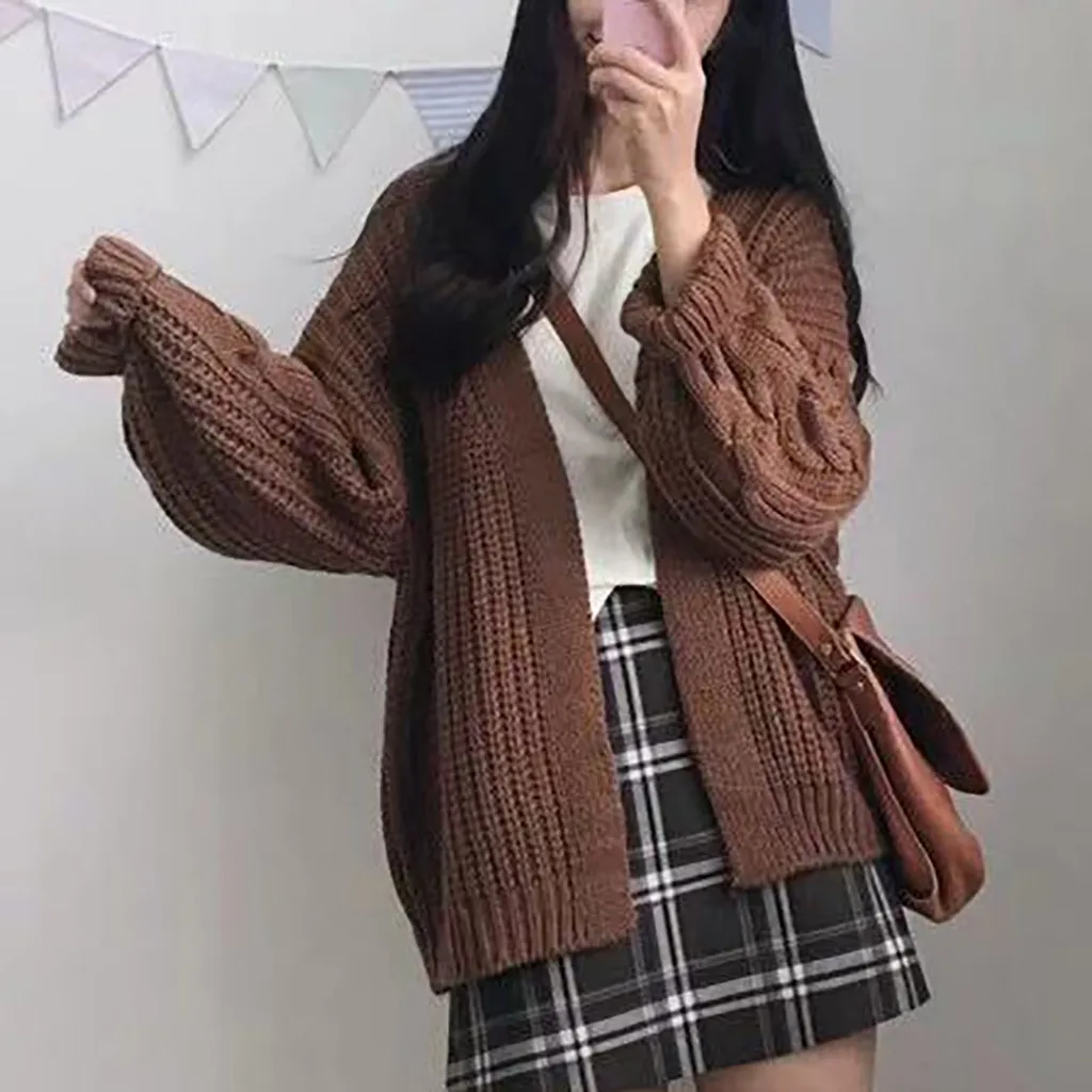 Женский короткий свитер SAGACE элегантный однотонный топ с длинными рукавами