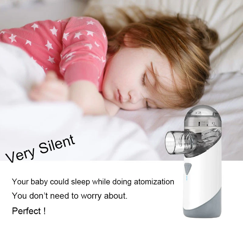 JYouCare Mesh Nebulizer Medical Portable Atomizer Rechargeable Inhaler Silent Waterproof inalador for kids nebulizador portatil | Красота и