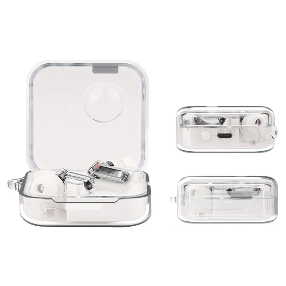

Transparent Protective Case For Nothing Ear 1 TWS Earphone Accessories Charging Box ​Cover For Nothing Ear (1) Silicone Shell