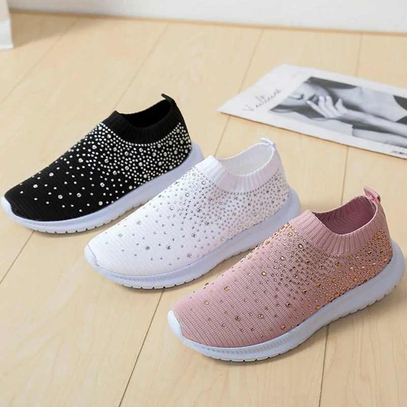 Brand WomenSneakers  woman Breathable  Mesh Jogging shoes Ladies Casual Outdooor shoesplus size35-43 summer