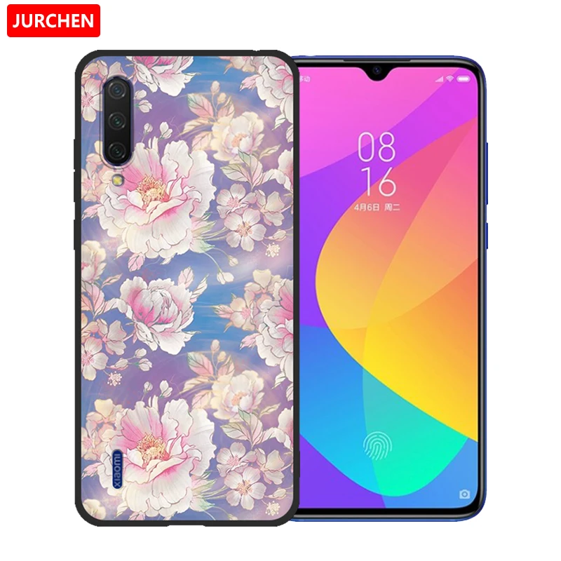 Силиконовый чехол для Xiaomi Mi 9 Lite Mi9 мягкий ТПУ с героями мультфильмов | Мобильные