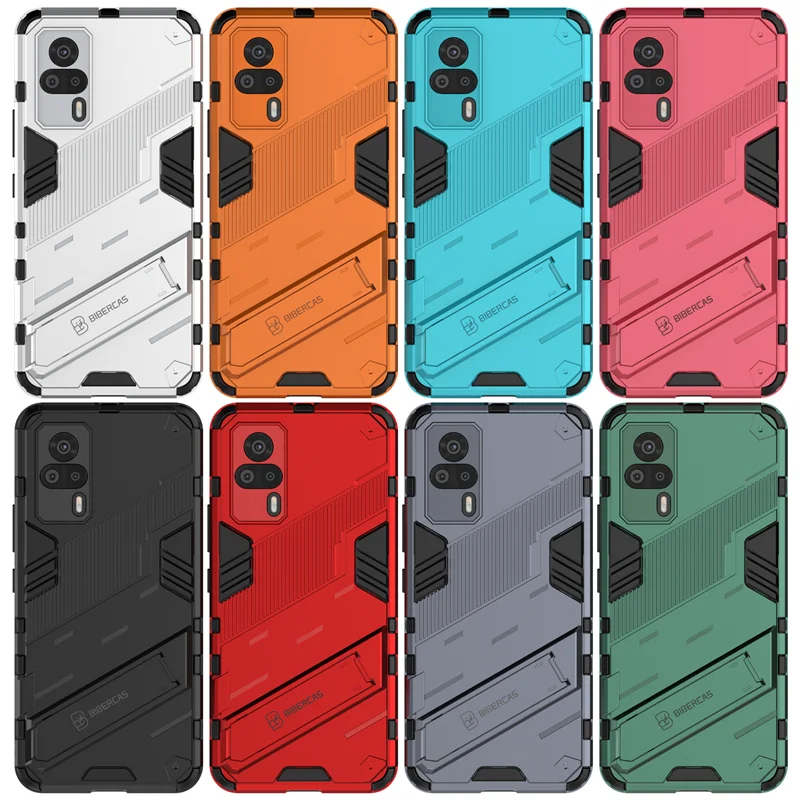 For Vivo S9e Case Shockproof Bumper Bracket Stand Holder Full Protective Armor Back Cover For Vivo S9e Phone Case For Vivo S9e