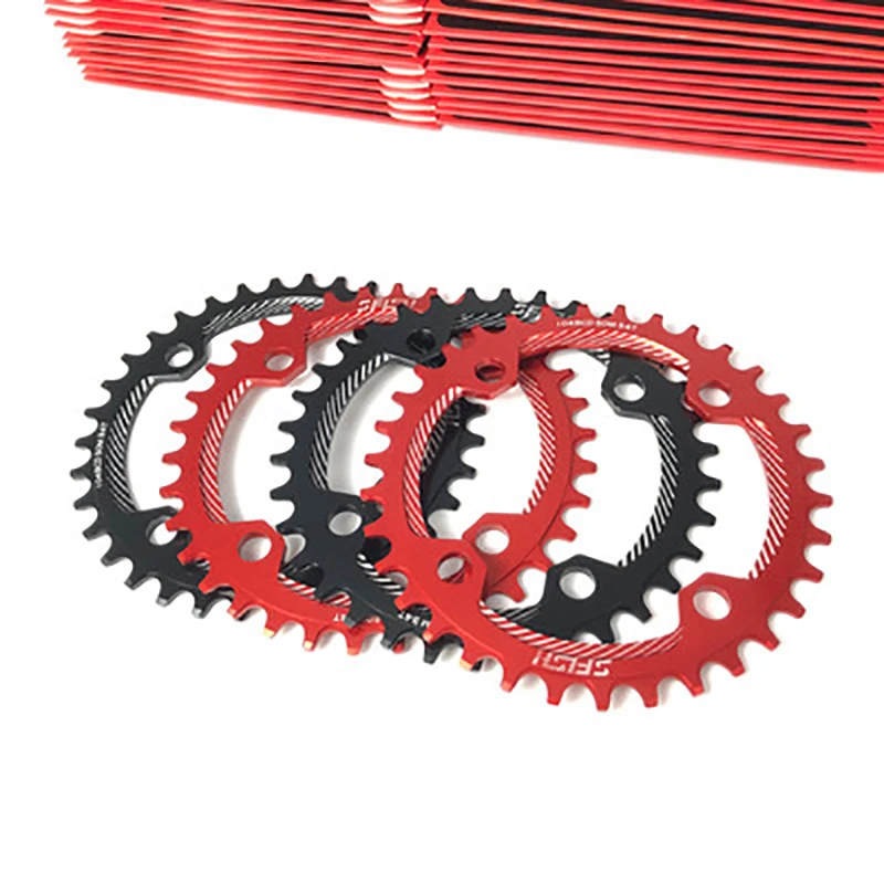

SFISH positive and negative chainring bicycle positive and negative teeth change sprocket wheel single speed disk disc 104BCD di