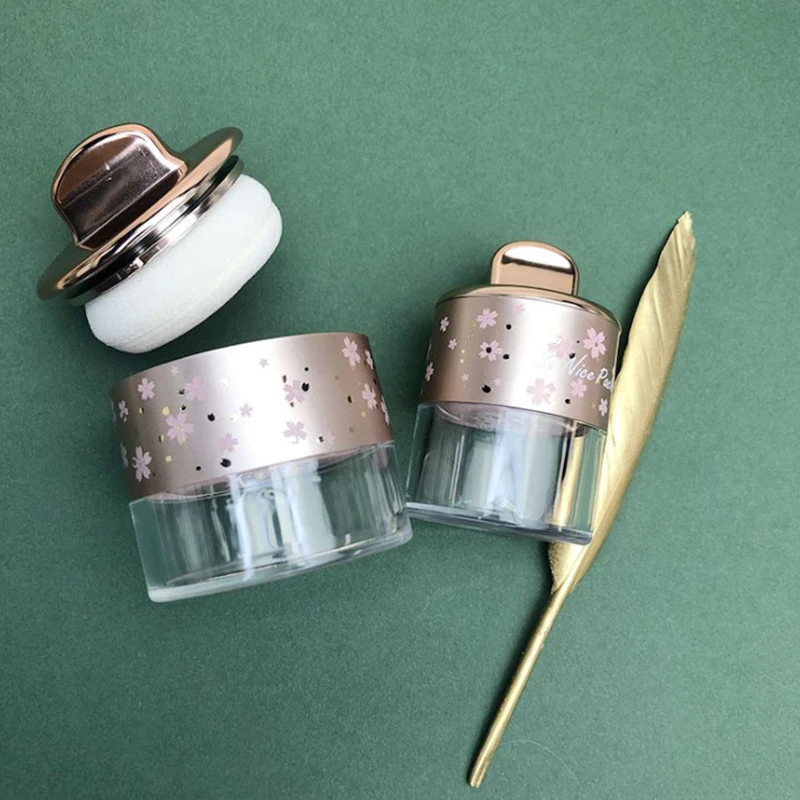 

1Pc Empty Loose Box Powdery Cake Box Makeup Jar Cosmetic