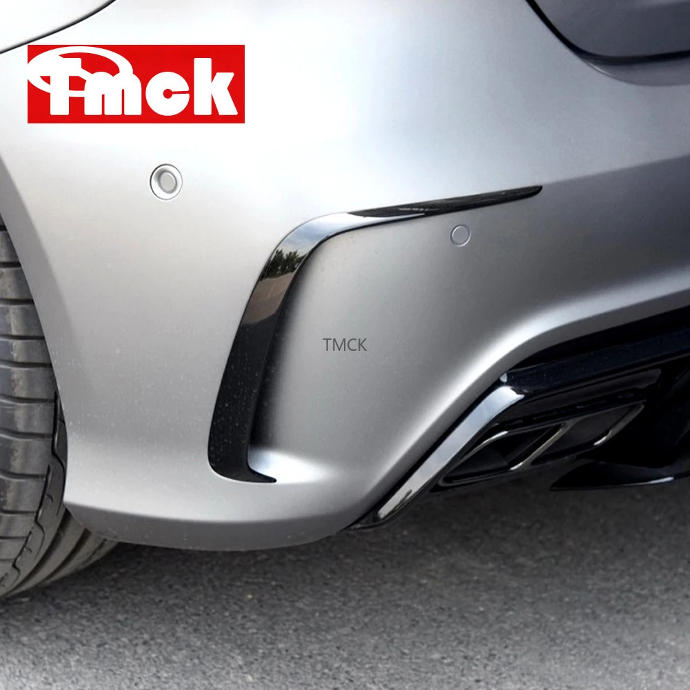 Для Mercedes Benz A Class A180 A200 A250 A260 Sport A45 AMG 2013 2018 автомобильные аксессуары задний бампер