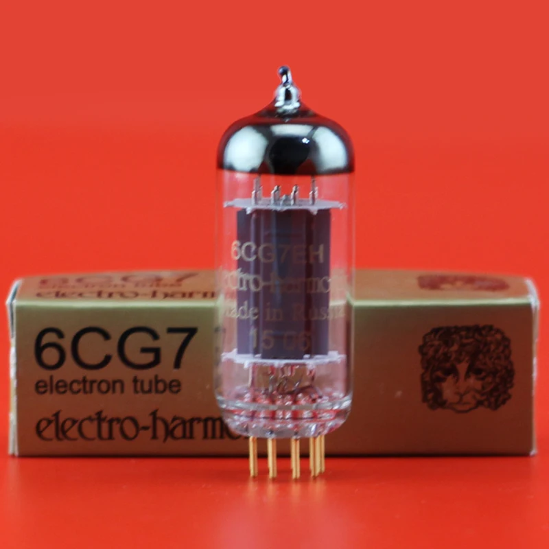 2шт Россия электро гармоники EH 6CG7 вакуумная подходящая пара для трубы аксессуары Repalce Psvane Mullard JJ shuguang 6CG7