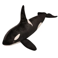 high quality cartoon ocean killer whale plush animal toy pillow is a birthday wedding bridesmaid gift for children and boyfriend