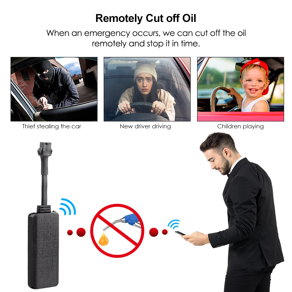 Мини GPS трекер Автомобильный Дистанционный устройство для отслеживания топлива