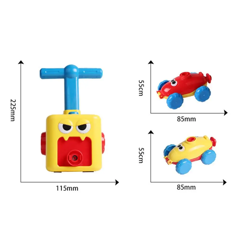 

Education Science Experiment Toy Inertial Power Balloon Car Toy Puzzle Fun Inertial Power Car Balloon Toys for Children Gift