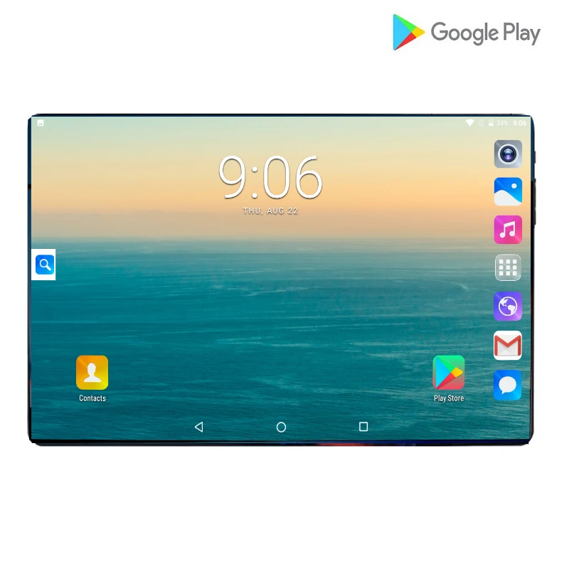 Новинка 2019 10 1 дюймов android 9 0 планшетный ПК 6 ГБ и 64 128 две sim карты 1920*1280 HD большой