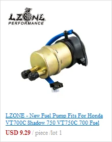 LZONE-E85 гоночный высокопроизводительный внутренний топливный насос 450LPH F90000267 и установочный комплект JR-FPB007