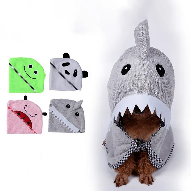 Банный халат для собак банное полотенце сушильное из полиэстера мягкое прочное