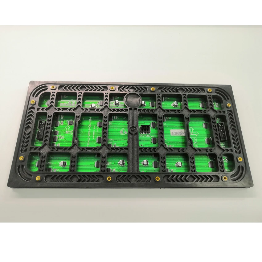 Фото Полноцветный светодиодный модуль P5 наружный дисплей Rgb SMD2727 320*160 мм 64x32 пикселей HUB75 1/8S матричный знак №4