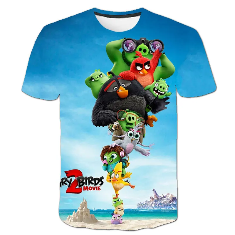 

Kids Clothes Plants Direct Selling T-Shirt Funny Cartoon T-shirt Casual Girls And Boys Clothes 3D Printed Polyester Kids Clothes