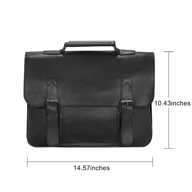 

2022 New Black British Small Square Bag Portable Cambridge Bag Men's Messenger Computer Bag Business Commuter Briefcase