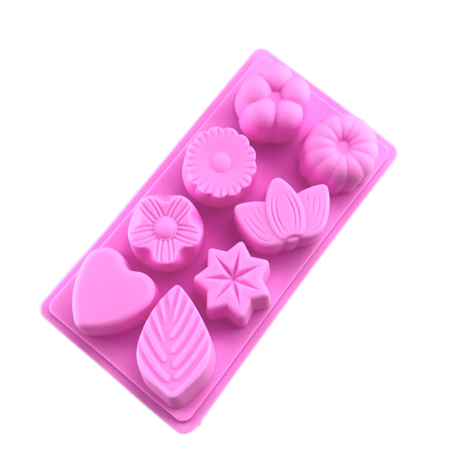 12 полости Цветы Силиконовые формы для торта кухонные выпечки DIY десерты выпечка