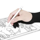 Перчатка The9, черная, с двумя пальцами, для рисования правой и левой рукой, для любого графического планшета