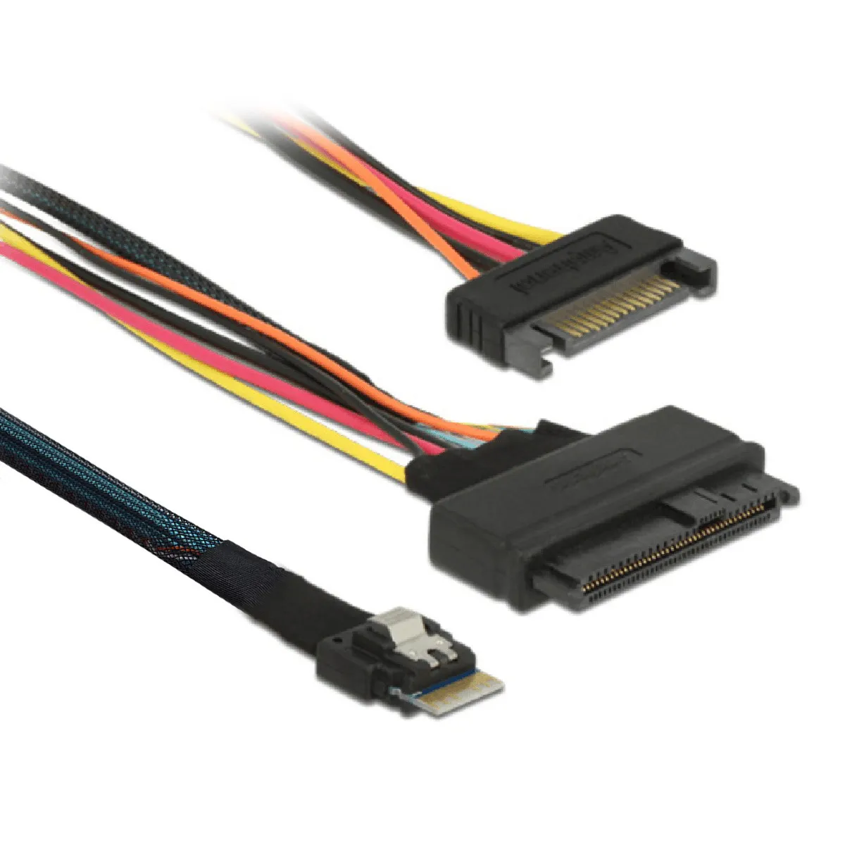 Chenyang U.2 U2 SFF-8639 to Slimline SFF-8654 4i NVME PCIe SSD Cable for Mainboard 750 p3600 p3700 M.2 | Компьютеры и офис