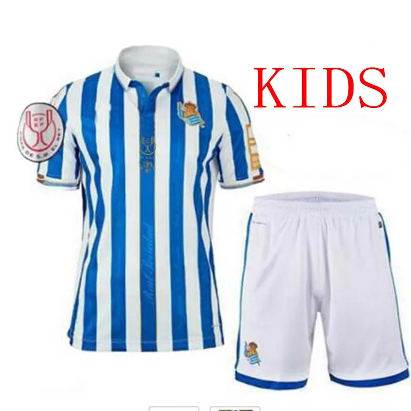 

MEN+KIDS KIT Royal society cup of the king version soccer jerseys oyarzabal x prieto shirts david 20 21 soccer jersey shirt