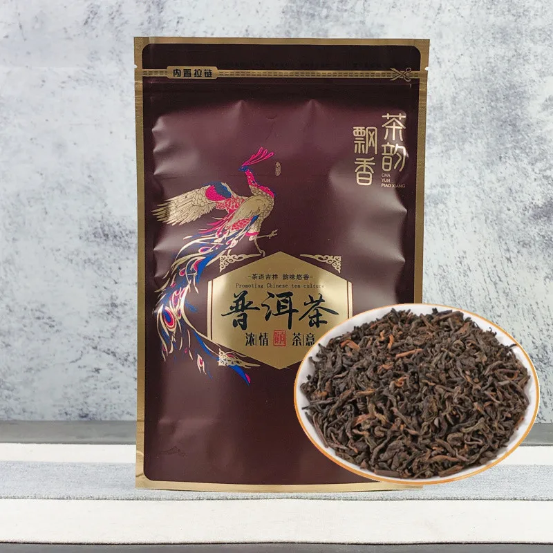

Chinese Yunnan Original Loose Pu'er Tea Promotion Top Grade Health Care Tea Ripe Pu'er Pu-erh Tea Natural Organic